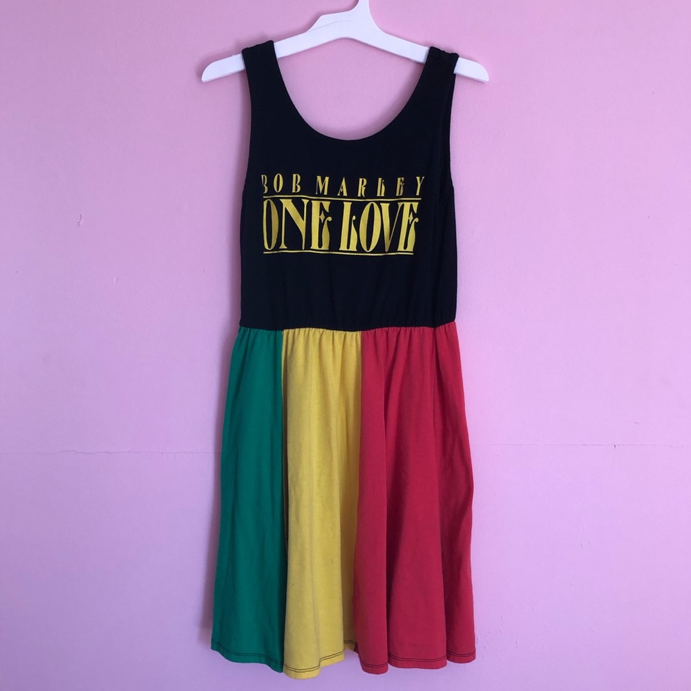 Bob Marley One Love Small Festival Concert Dress
